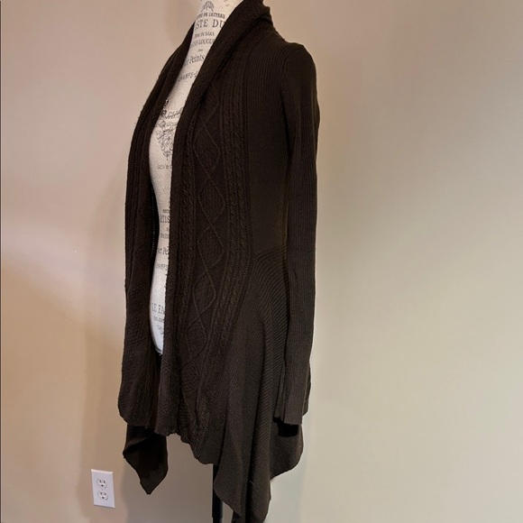 David Kahn Dark Brown Women's Cardigan - Picture 6 of 9